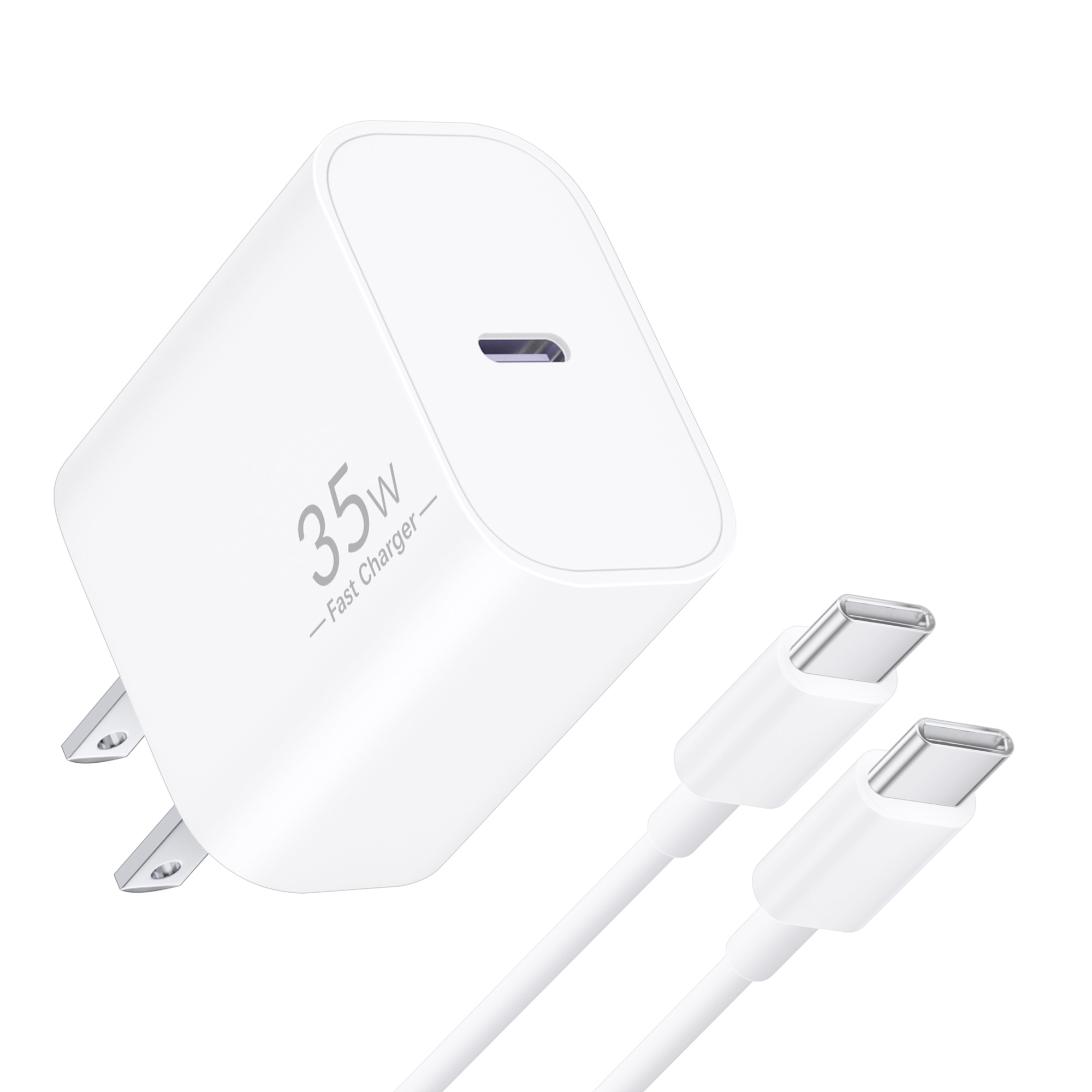 Pixel 10 9 8 7 6 Pro XL Charger Fast Charging, 35W Super Fast USB C Charger Block with 6FT Type C to C Cable Cord for Google Pixel 10/10 Pro XL/10 Pro Fold/9/9 Pro/9a/8/8 Pro/8a/7/7 Pro/7a/ 6/5/4/3XL